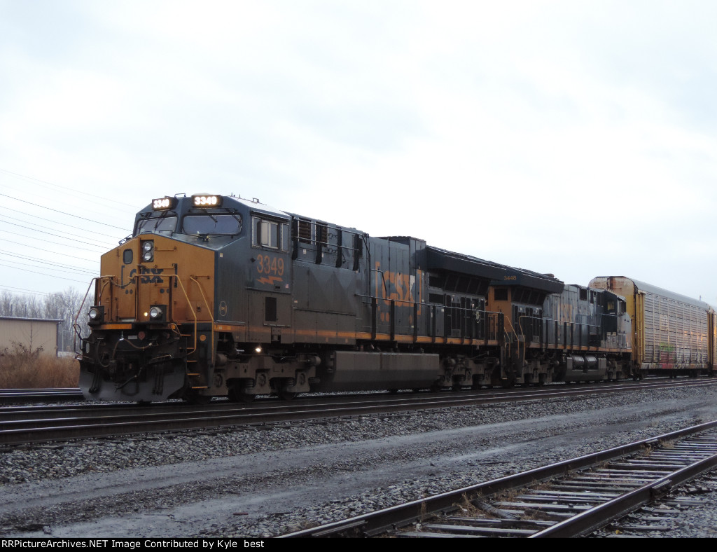 CSX 3349 on I168